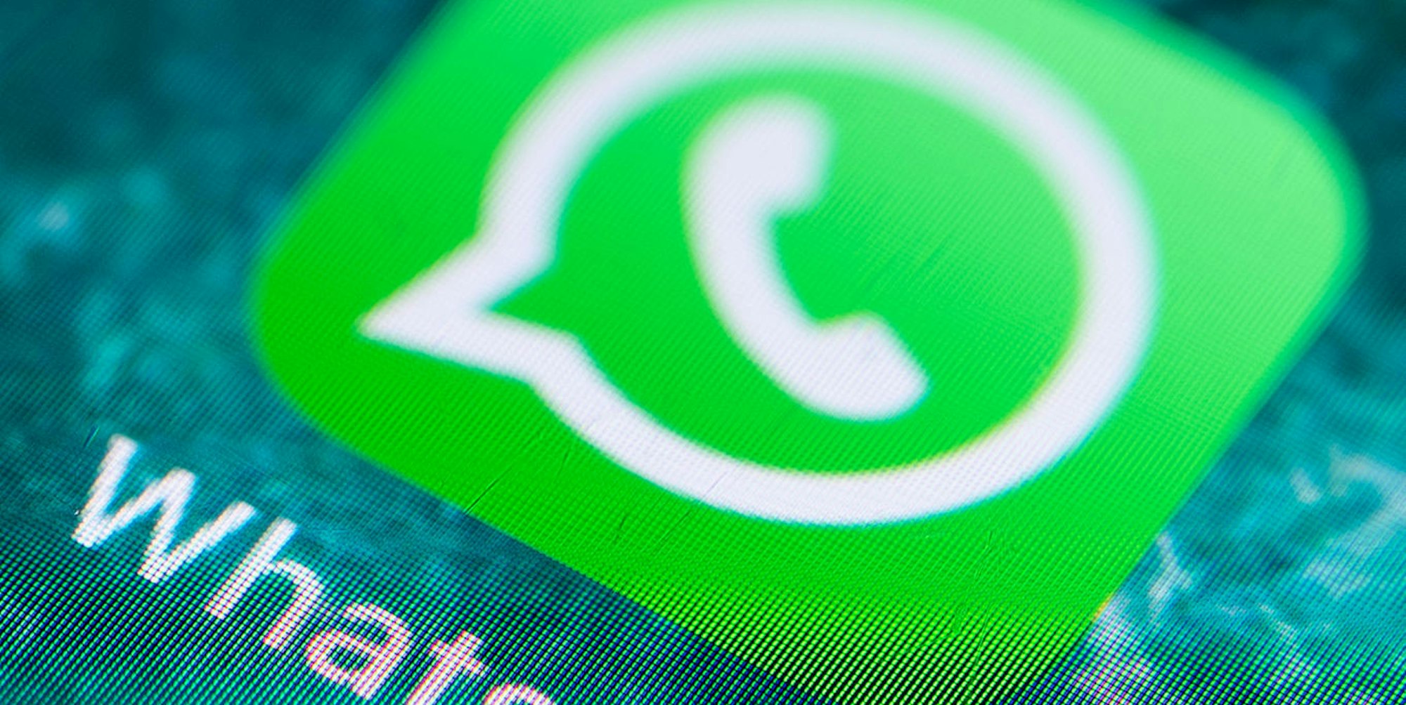 Whatsapp-Icon auf einem Smartphone