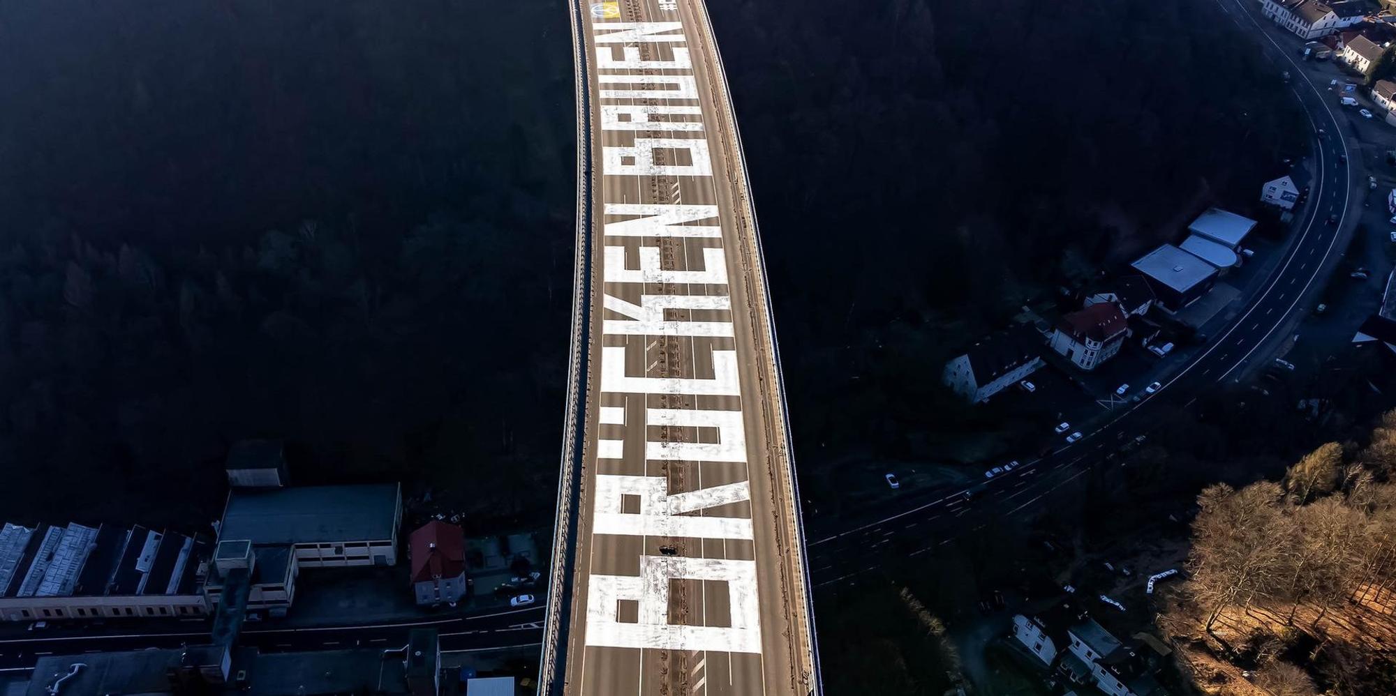 Rahmede BRücke Botschaft