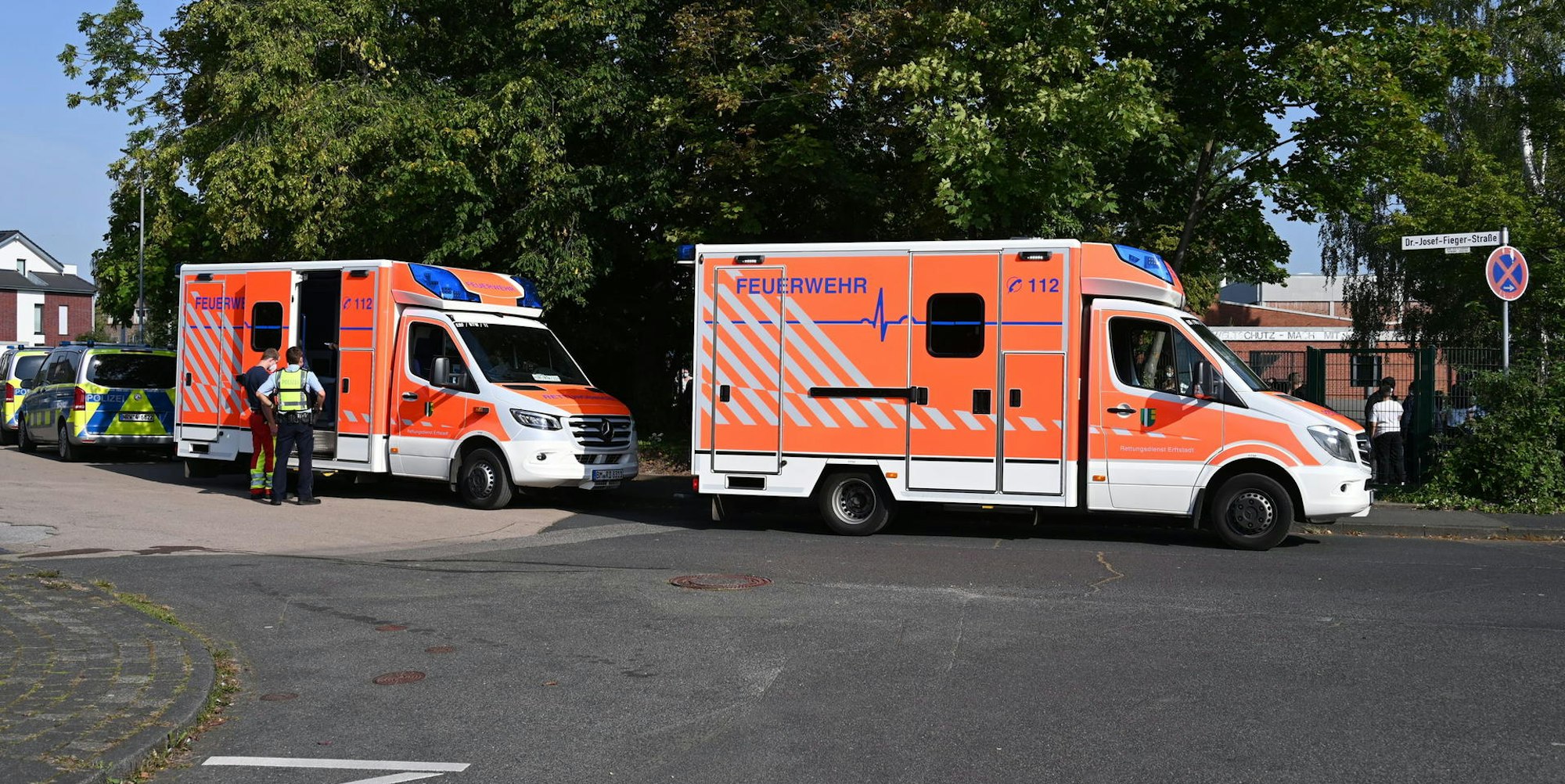 Einsatz Erftstadt Hauptschule