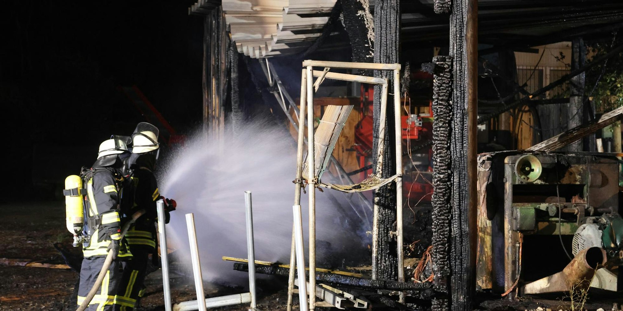 OB Feuer in Sägewerk