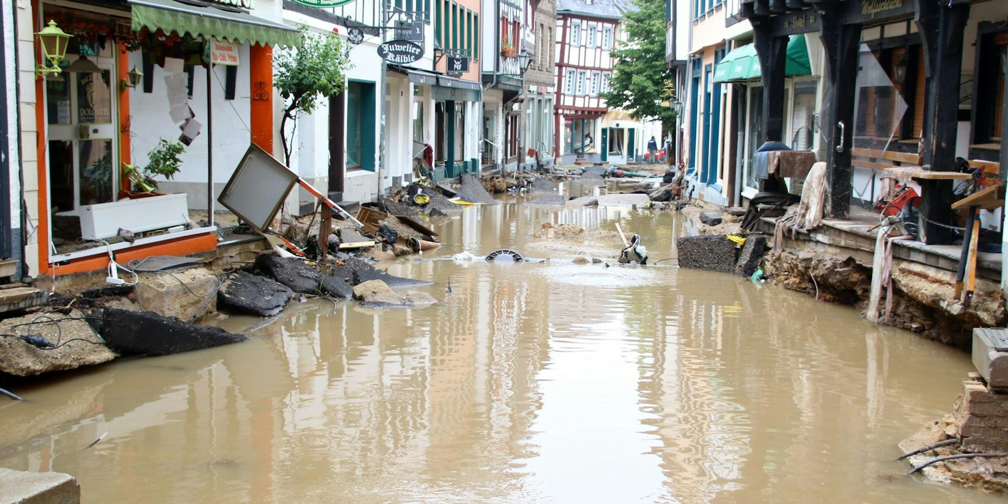 Hochwasser Bad Münsterleifen