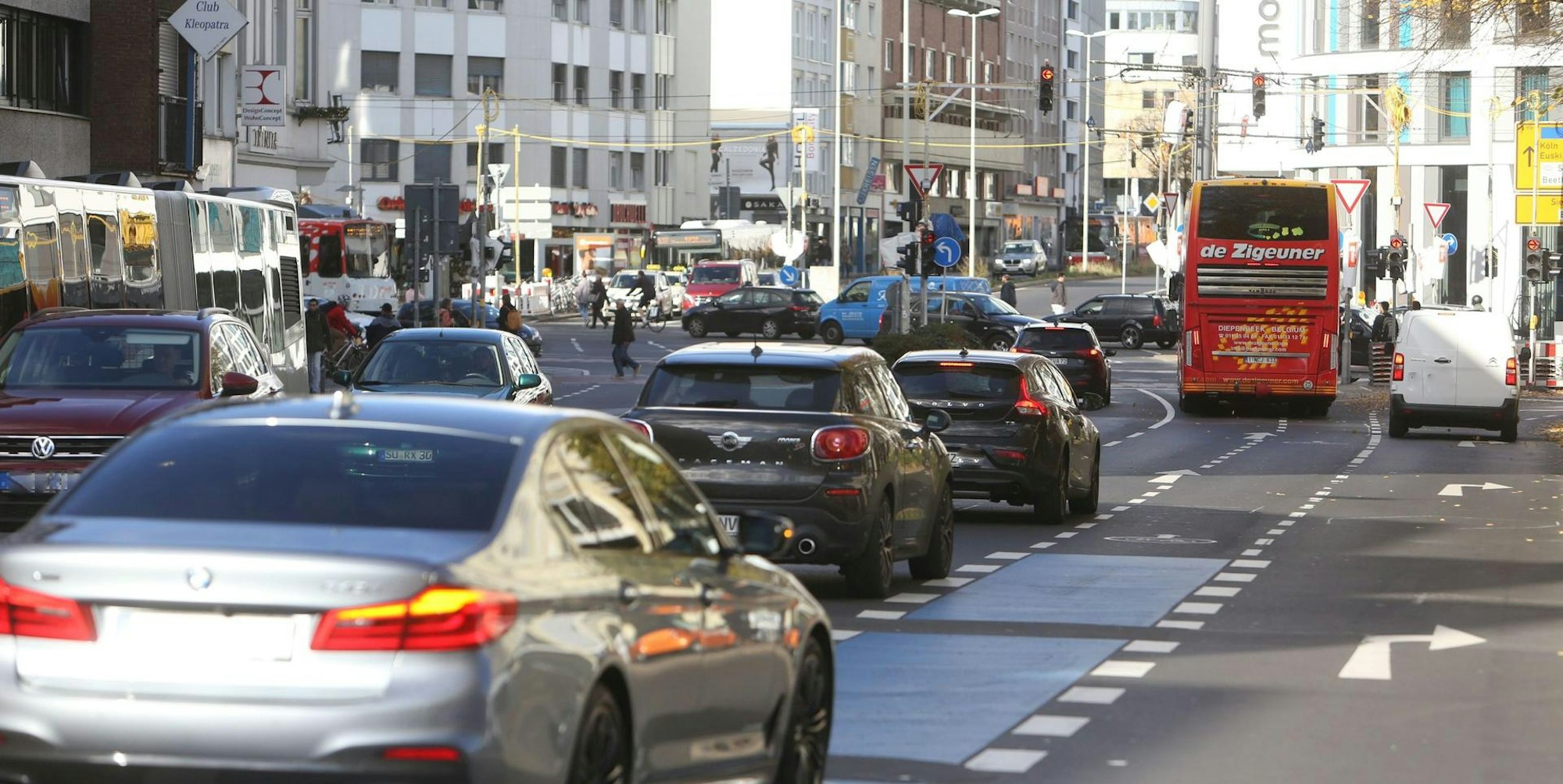 Bonn Linksabbieger Belderberg