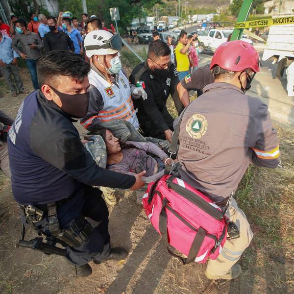 Mexiko Lkw Unfall DPA 101221