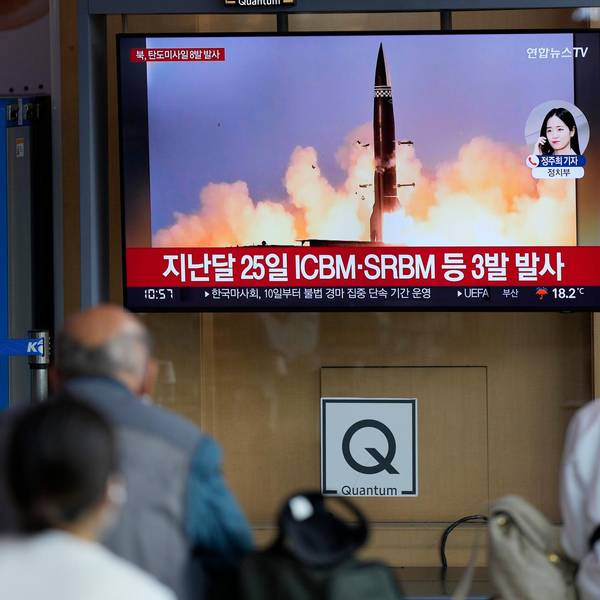 Nordkorea Rakete TV Südkorea 050622
