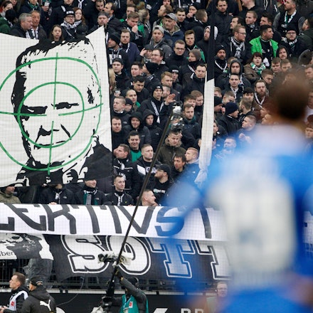 Gladbach-Fans gegen Dietmar Hopp