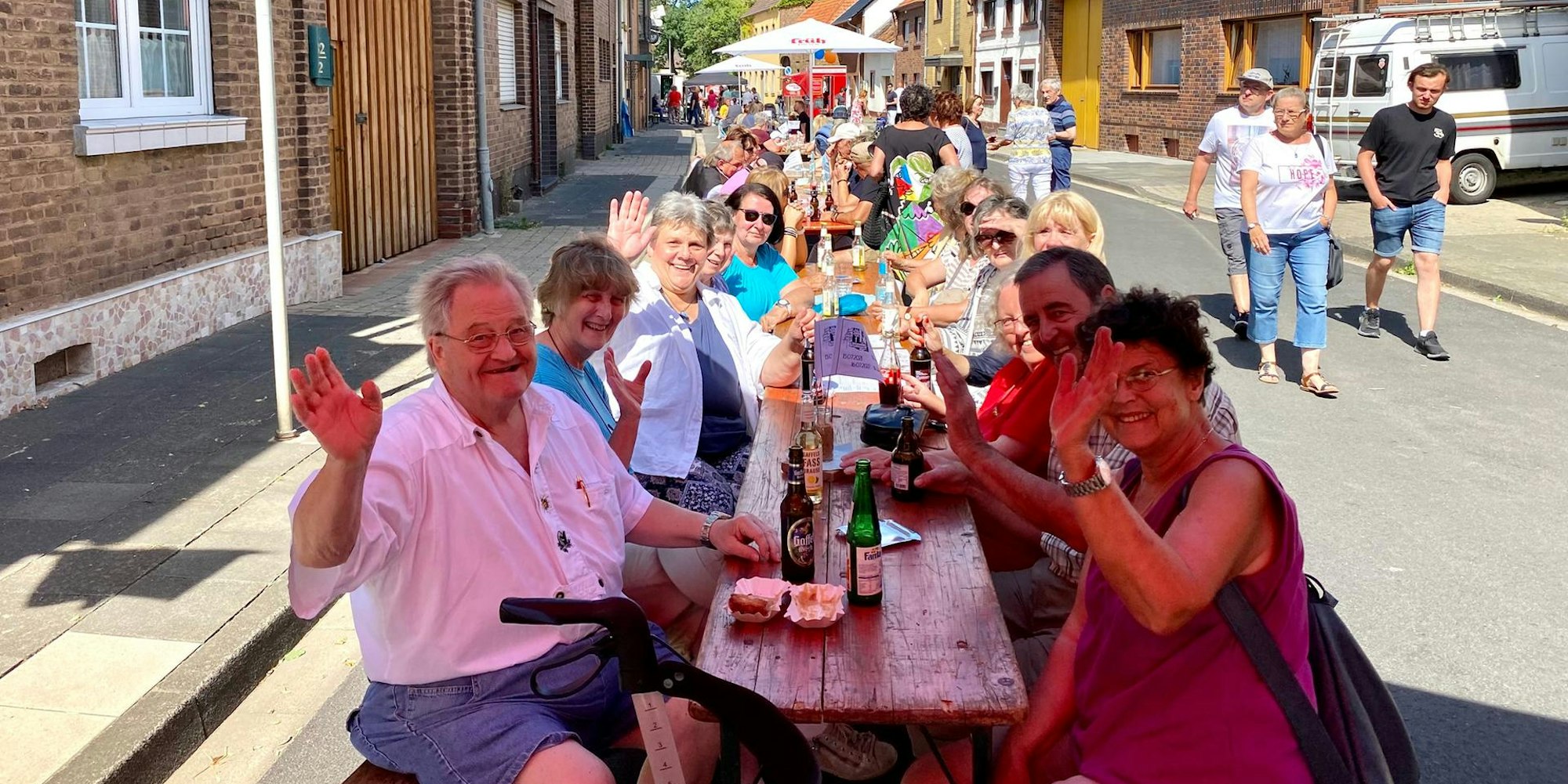 Erftstadt Friesheim Dankesfest Fluthelfer