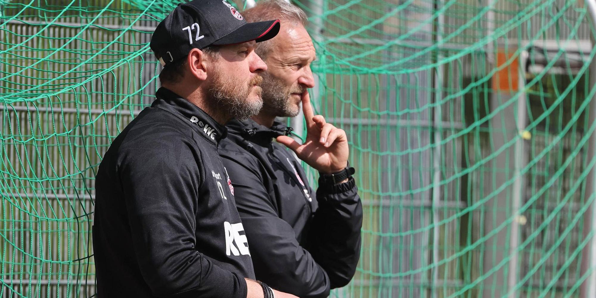 Baumgart beim Training