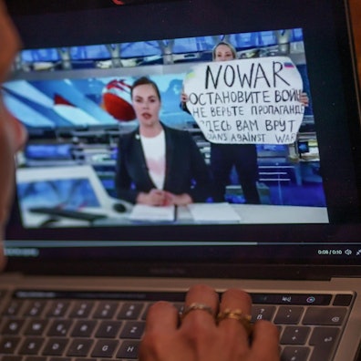 Protestaktion Live-TV 1503