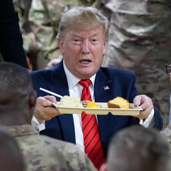 Trump mit Essen