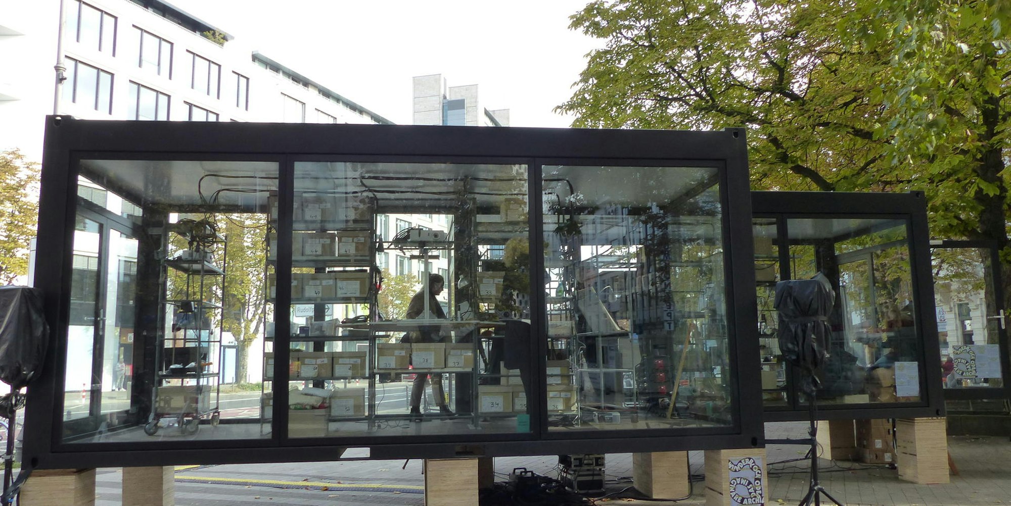 Kunstaktion Stadtarchiv