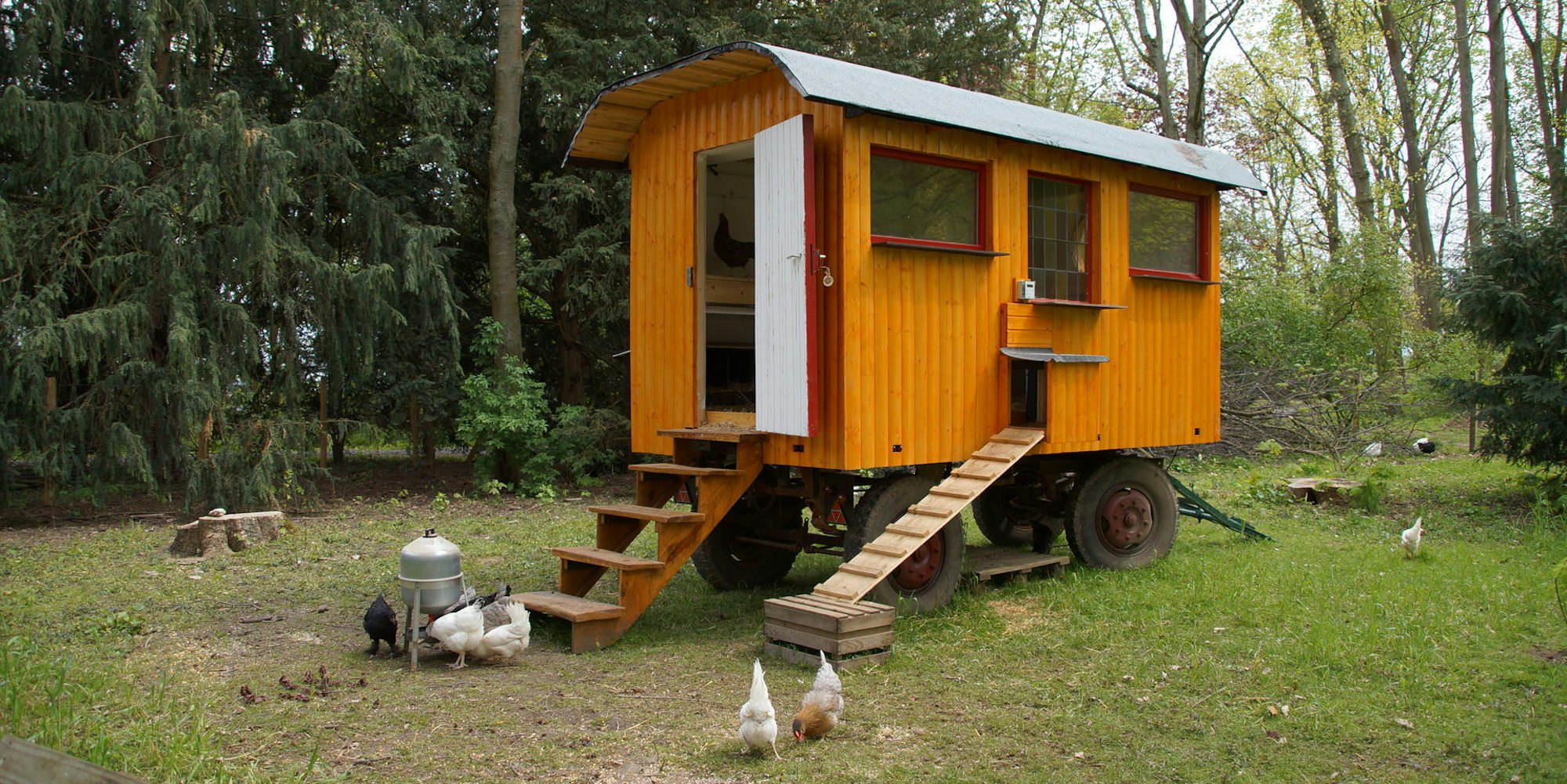 Mobiler Hühnerstall Wesseling