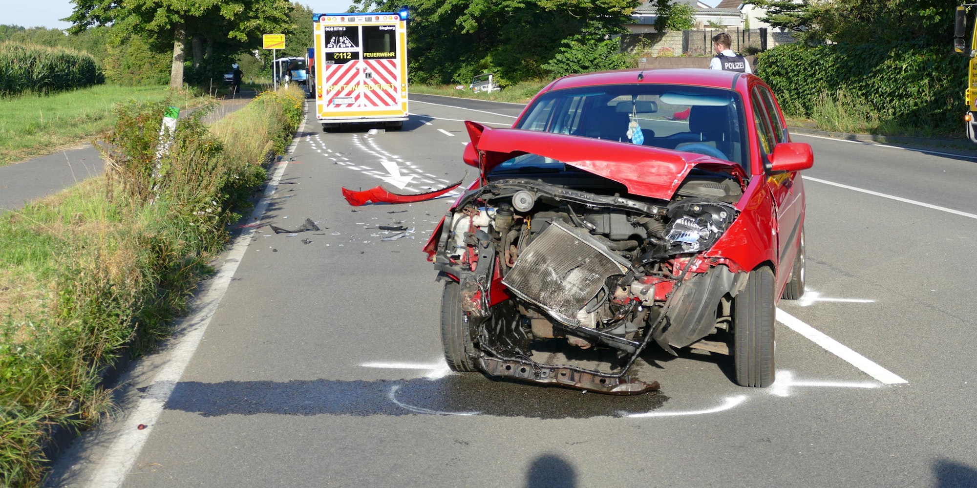 Abbiege-Unfall 1