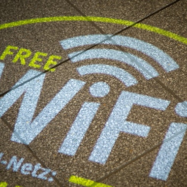 Symbol Freies WLAN WiFi